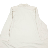 Womens Overcoat Coat Cream Viscose 90s M