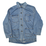 EAST WEST Womens Denim Jacket Blue S