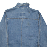 EAST WEST Womens Denim Jacket Blue S