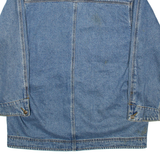 EAST WEST Womens Denim Jacket Blue S