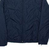 NAUTICA Sherpa Lined Womens Puffer Coat Blue M