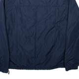 NAUTICA Sherpa Lined Womens Puffer Coat Blue M