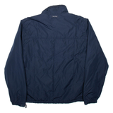 NAUTICA Sherpa Lined Womens Puffer Coat Blue M