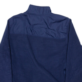 STARTER Mens Fleece Jacket Blue L