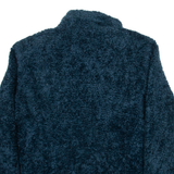 PENDLETON Womens Fleece Coat Blue Wool XL