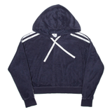 CHAMPION Cropped Womens Black Hoodie XS