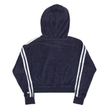 CHAMPION Cropped Womens Black Hoodie XS