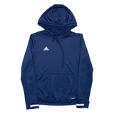 ADIDAS Mens Blue Hoodie S