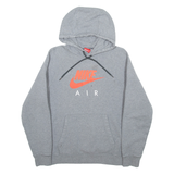 NIKE AIR Mens Grey Hoodie S