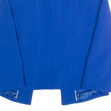 JAEGER Womens Blazer Jacket Blue UK 8