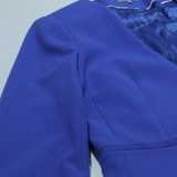 JAEGER Womens Blazer Jacket Blue UK 8