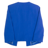 JAEGER Womens Blazer Jacket Blue UK 8