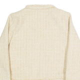 DAPHNIA Womens Blazer Jacket Cream S