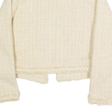 DAPHNIA Womens Blazer Jacket Cream S