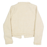 DAPHNIA Womens Blazer Jacket Cream S