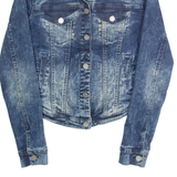 WILLIAM RAST Womens Denim Jacket Blue S