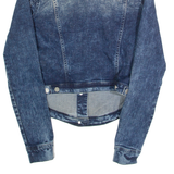 WILLIAM RAST Womens Denim Jacket Blue S