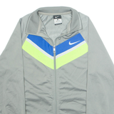 NIKE Womens Track Jacket Grey L
