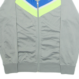 NIKE Womens Track Jacket Grey L