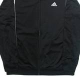 ADIDAS Mens Track Jacket Black L