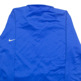 NIKE Mens Track Jacket Blue L