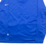 NIKE Mens Track Jacket Blue L