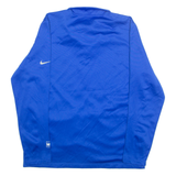 NIKE Mens Track Jacket Blue L