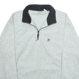 FILA Mens Fleece Jacket Grey S