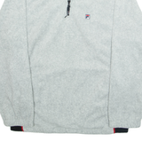 FILA Mens Fleece Jacket Grey S