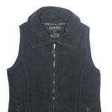 CALVIN KLEIN Womens Fleece Gilet Grey M