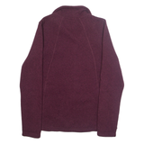 THE NORTH FACE Womens Fleece Jacket Purple L