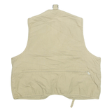 Mens Gilet Beige M