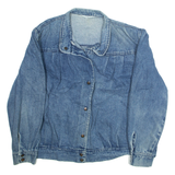 Womens Denim Jacket Blue L