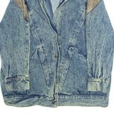 VENEZIA Mens Denim Jacket Blue L