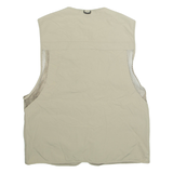 GARAGE Mens Gilet Beige Nylon S