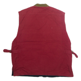FIELD & STREAM Mens Gilet Red L