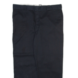 DICKIES 874 Workwear Mens Trousers Black Regular Straight W40 L29