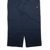 DICKIES Mens Trousers Blue Relaxed Straight W38 L30