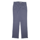 LEVI'S 505 Womens Trousers Blue Slim Straight W27 L32