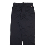 DICKIES Mens Trousers Black Regular Straight W34 L33