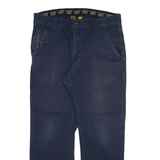 DICKIES Mens Trousers Blue Regular Straight W36 L32