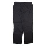 DICKIES Mens Trousers Black Regular Straight W38 L31