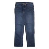 CAT Mens Trousers Blue Regular Straight W36 L34