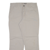 CARHARTT Mens Trousers Grey Regular Straight W34 L30