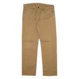 LEVI'S 505 Mens Trousers Beige Regular Straight W32 L28