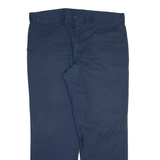 BIG BLL Mens Trousers Blue Regular Straight W42 L32