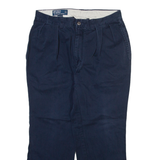 POLO RALPH LAUREN Mens Trousers Blue Regular Straight W29 L21