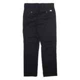 LEVI'S Mens Trousers Black Slim Straight W28 L26