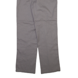 DICKIES 875 Workwear Mens Trousers Grey Regular Straight W34 L34
