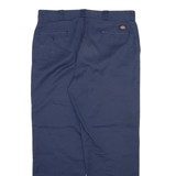 DICKIES 874 Workwear Mens Trousers Blue Regular Straight W38 L32